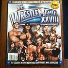 wwe wrestle mania xxvii 2012 collectors edition magazine returns not