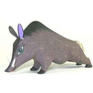  Wild Pig ~ 5 Inch Oaxacan Wood Carving: Home & Kitchen