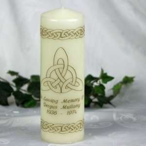 Trinity Knot Celtic Memorial Candle