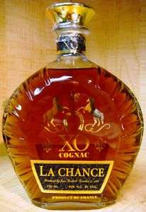 LA CHANCE XO COGNAC FRANCE NEW SUPER RARE GIFT BOX 40%  