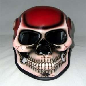 Skeleton Skull *DEATH* 3D Airbrush Motorcycle Helmet  