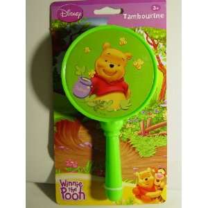    Disney Winnie the Pooh Pooh Bear Tambourine 