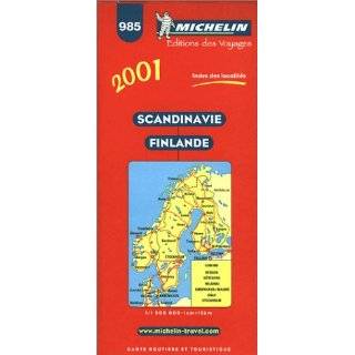 Scandinavia, Danmark Norge Sverige, Finland, Suomi/Finland (Road Maps 