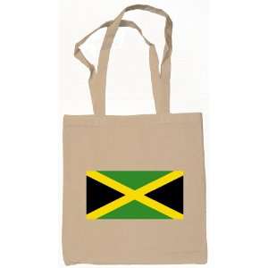  Jamaica Jamaican Flag Tote Bag Natural: Everything Else