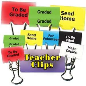   TEACHER PRODUCTS THINGS TO DO TEACHER CLIPS 12PK: Everything Else