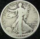1917 S Fine Obv. Mint Mark Silver Walking Liberty Half