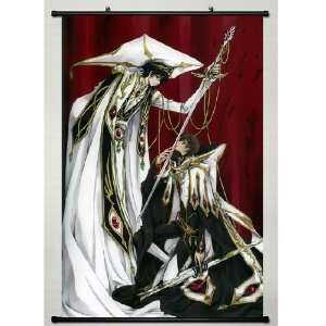  Home Decor Japanese Anime Wall Scroll Code Geass Lelouch 