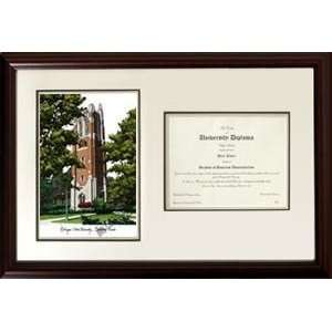  Michigan State University: Beaumont Tower Scholar Framed 