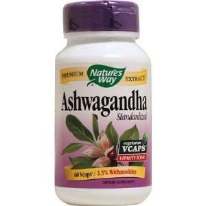  Natures Way Ashwagandha 60 Vcaps