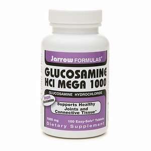 Jarrow Formulas Glucosamine HCl Mega 1000, 100 tablets  