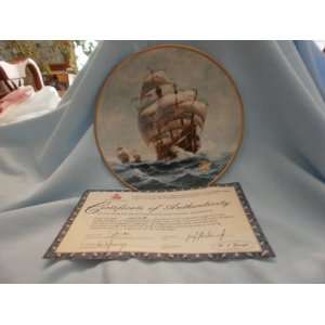  Under Full Sail Columbus Collectible Plate Everything 