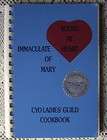 Immaculate Heart Of Mary Catholic Church Cookbook Scotch Plains, NJ 