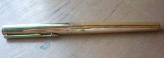 vintage Parker Arrow Fountain pen12kt Gold Filled Body Good Golden nib 
