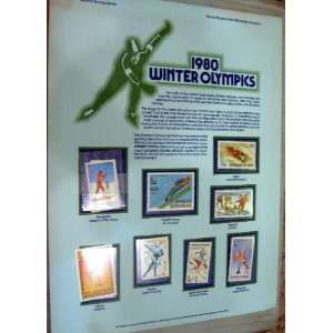  1980 Winter Olympics   World Stamps in Tribute   World of 