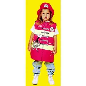 3 Pack DEXTER EDUCATIONAL TOYS COSTUMES FIRE FIGHTER 