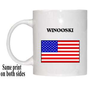  US Flag   Winooski, Vermont (VT) Mug 