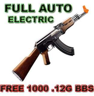 CM022 Electric AK47 AK 47 Airsoft Rifle Auto Gun AEG 1K  