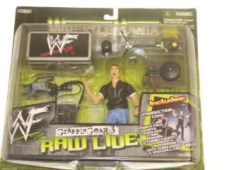 WWF Grapple Gear RAW Live Figure Set, WWE Wrestlemania  