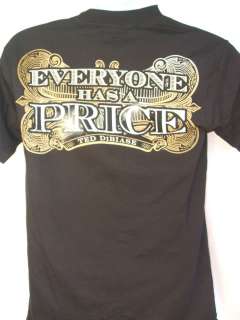 TED DIBIASE Everyone Has A Price WWE Authentic T shirt  
