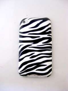 Zebra Pattern TPU GEL Silicone Back Case Cover Skin For Apple IPOD 