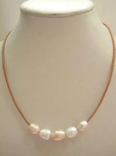 Beautiful 11 14x9 10mm Freshwater Pearl Necklace  