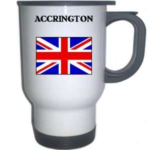  UK/England   ACCRINGTON White Stainless Steel Mug 
