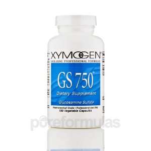  Xymogen GS 750 Glucosamine Sulfate 180 Vegetable Capsules 