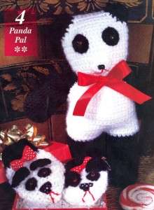 29B CROCHET PATTERN FOR: Baby Toddler Panda Hooded Sweater, Bear Toy 