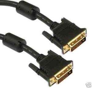3Ft DVI to DVI Cable Dual Link (24+1pin) M/M 1080p  