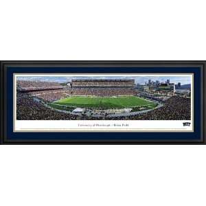 Pittsburgh Panthers   Heinz Field   Framed Poster Print 
