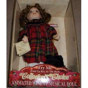  Collectors Choice Animated Wind Up Musical Doll Limited 