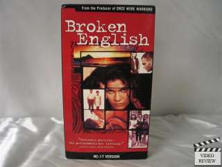 Broken English VHS Aleksandra Vujcic, Julian Arahanga 043396827332 