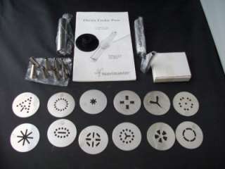 LOOK 25 Piece Toastmaster Cookie Press Manual Parts WOW  