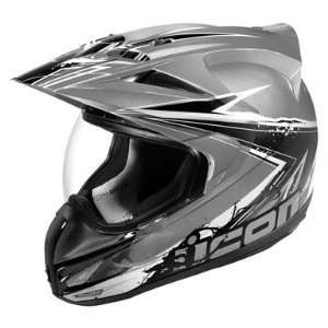    Icon Variant Off Road Helmet   Salvo Silver Small Automotive