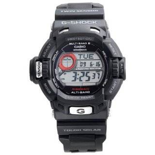 Casio Mens GW9200 1 G Shock Riseman Alti Therm Solar Atomic Watch by 