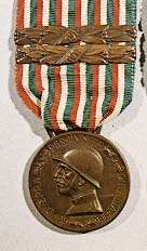1918 MEDAL Italian War World War I Ribbon  