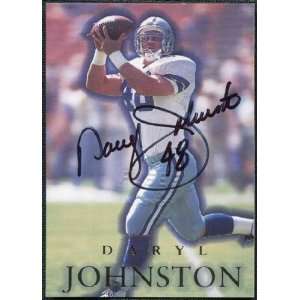   1996 SkyBox Premium Autographs #A4 Daryl Johnston Sports Collectibles