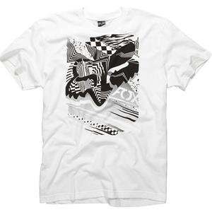  Fox Racing Wild In The Streets T Shirt   X Large/White 
