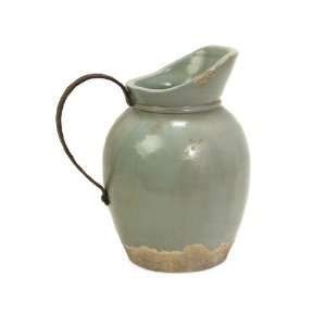  Calista Small Pitcher W/ Metal Handle: Home & Kitchen