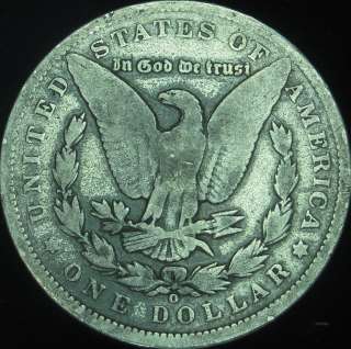 1890 O Good+ Morgan Dollar in Eagle Coin Holder   Free Shipping  