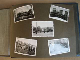 WWII real Photo album Bulgarian Horse Military Company  