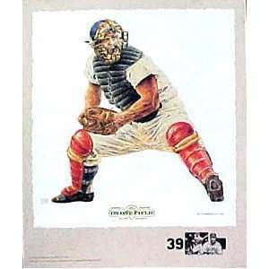  Roy Campanella Brooklyn Dodgers 20 X 24 Lithograph: Sports 