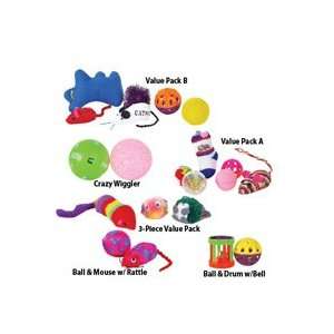    Combo Play Packs   2 PACK 2 CRAZY WIGGLER BALLS