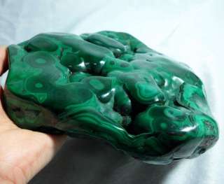 Bulls Eye Malachite Crystal,Gemstone maf19iz360  