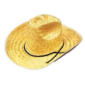  Cowboy Hat Straw 1 Size 