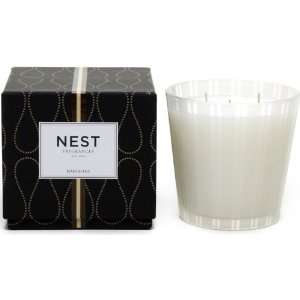  NEST Fragrances 3 wick Candle  Mahogany: Home & Kitchen