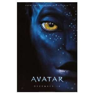  Avatar, Original 27x40 Double sided Advance (Version A) Movie 