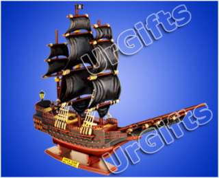 4D Puzzle 3D Model Pirates Pirate Ship Boat of Red King  
