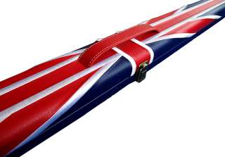 HANDMADE NATIONAL FLAG EMBLEM SNOOKER CUE CASE  