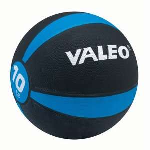  10 lb Durable Rubber Medicine Ball